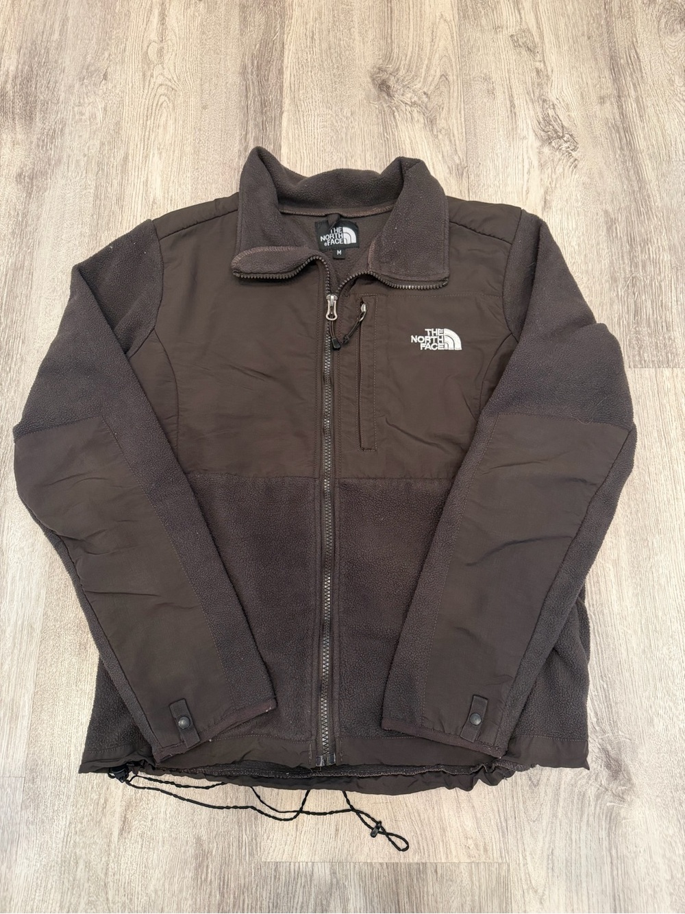 The North Face Medium Brown Fleece Full Zip Jacket Denali Style